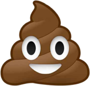Poop emoji, this is a 404 error